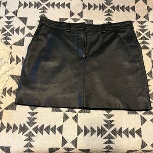 Wilson 100% Genuine Leather skirt size 12